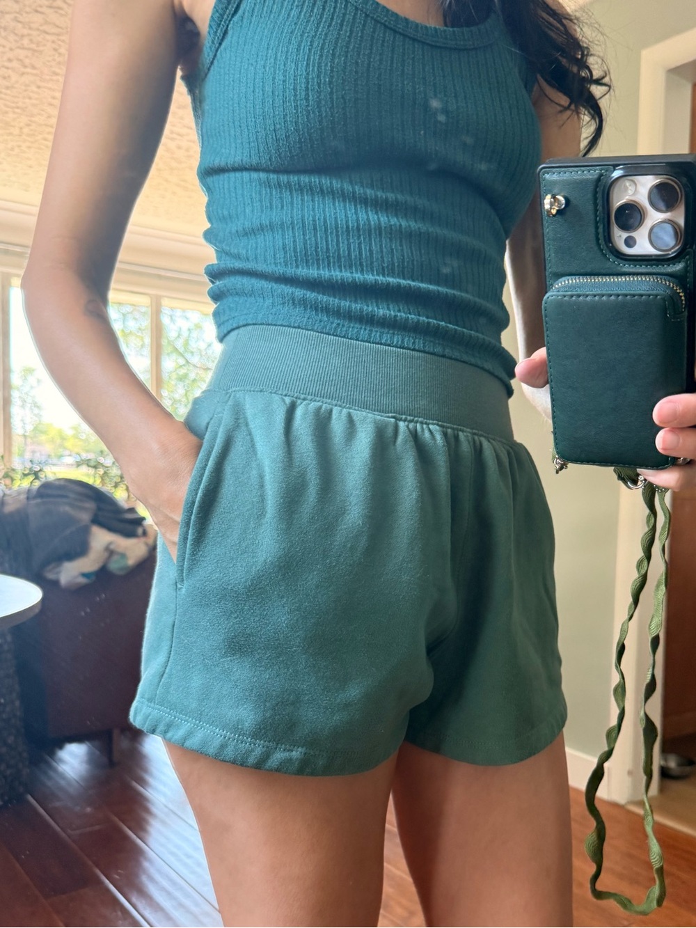Bluenotes High-Waist Athletic Lounge Shorts